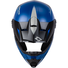 Load image into Gallery viewer, Youth Mx 46y Compound Helmet Blue/Black/Grey Yl