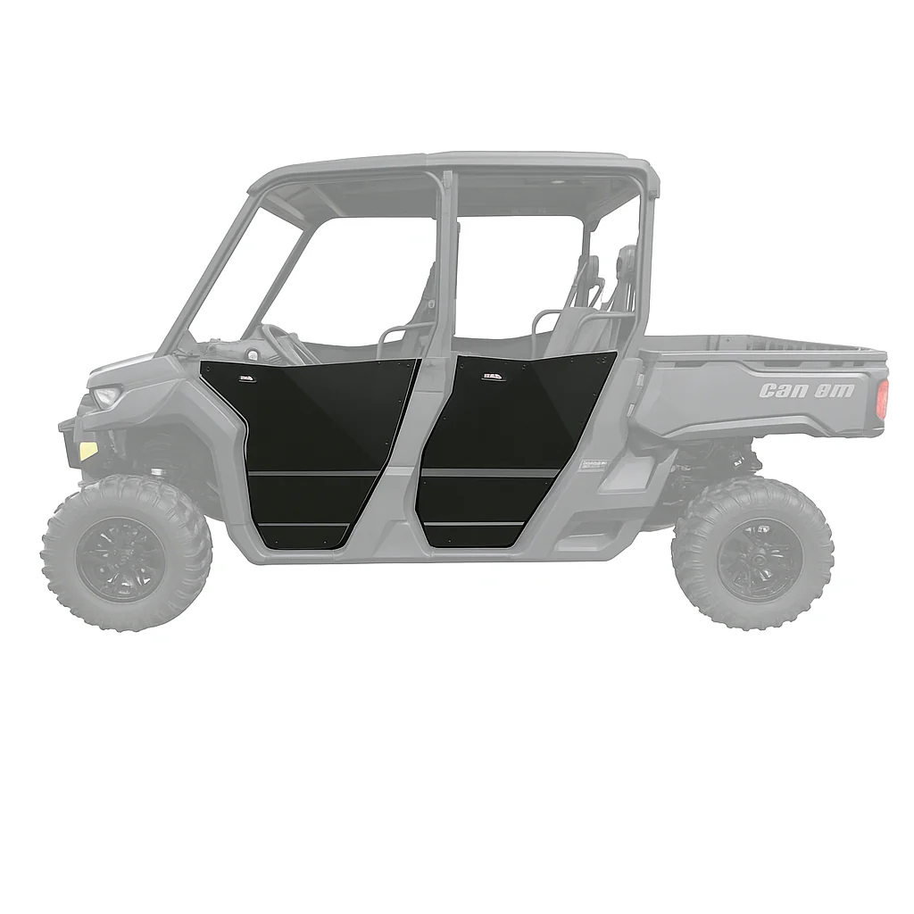 Alloy Lower Front Half Door Pair Can