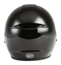Youth Of 2y Open Face Helmet Black Ys