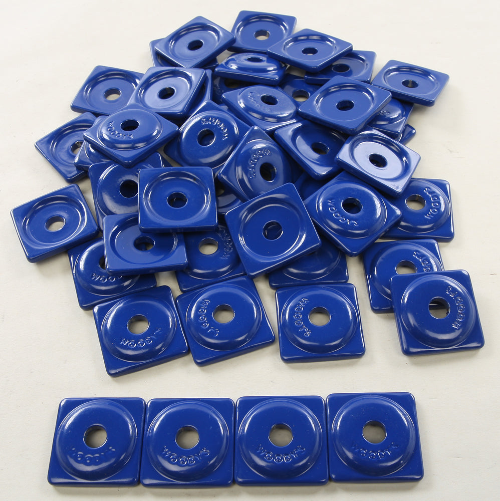 Square Digger Support Plate Blue