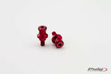 PUIG Swingarm Spools Hi-Tech 10mm Red 2/Pk 561-4002R