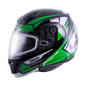Md 04s Sector Snow Helmet Blk/Green/Wht Sm
