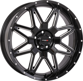 St7 Wheel 20x7 4+3 (+10mm) 5/4.5 Gloss Black Milled
