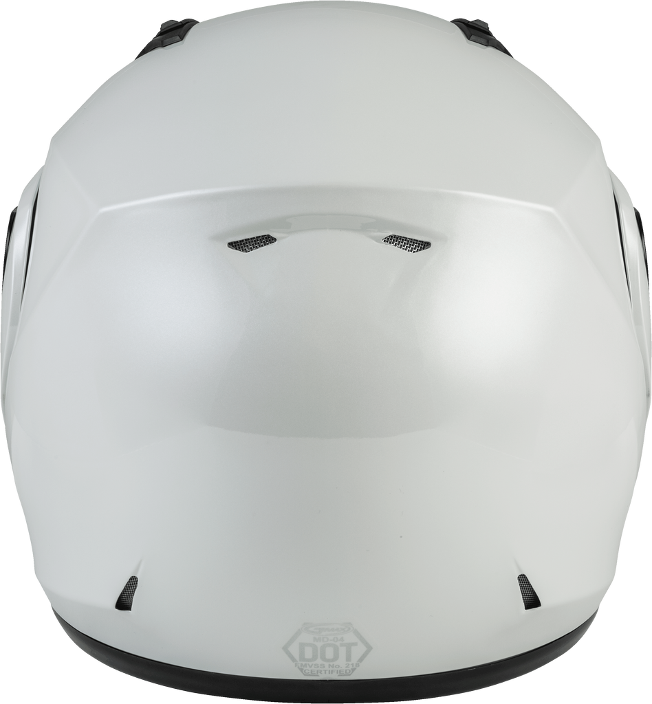 Md 04 Modular Helmet Pearl White 2x