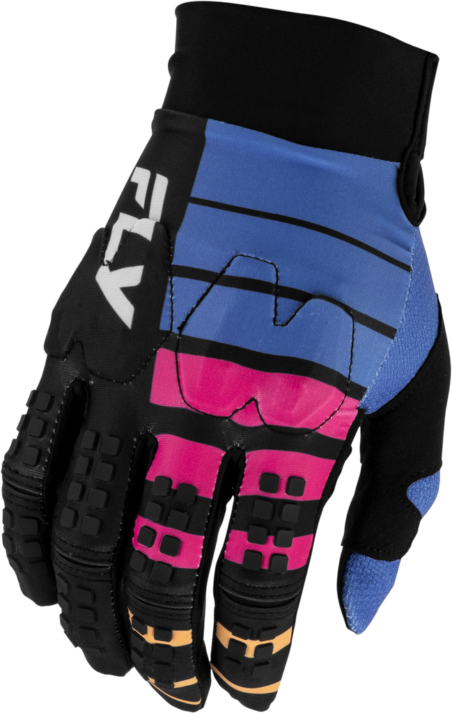 Yth Evolution  Dst Bolt Gloves Black/Blue/Multi Yl