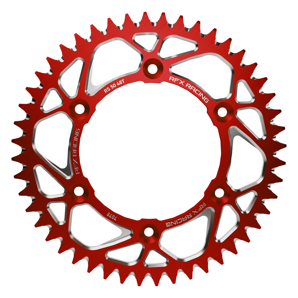 Aluminum Rear Sprocket 50t Red Hon