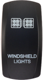 Dash Switch Rocker Face Windshield Light