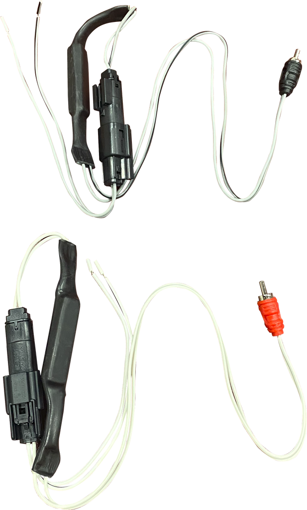 2 Ch Line Output Rca Harness Kit For Harley