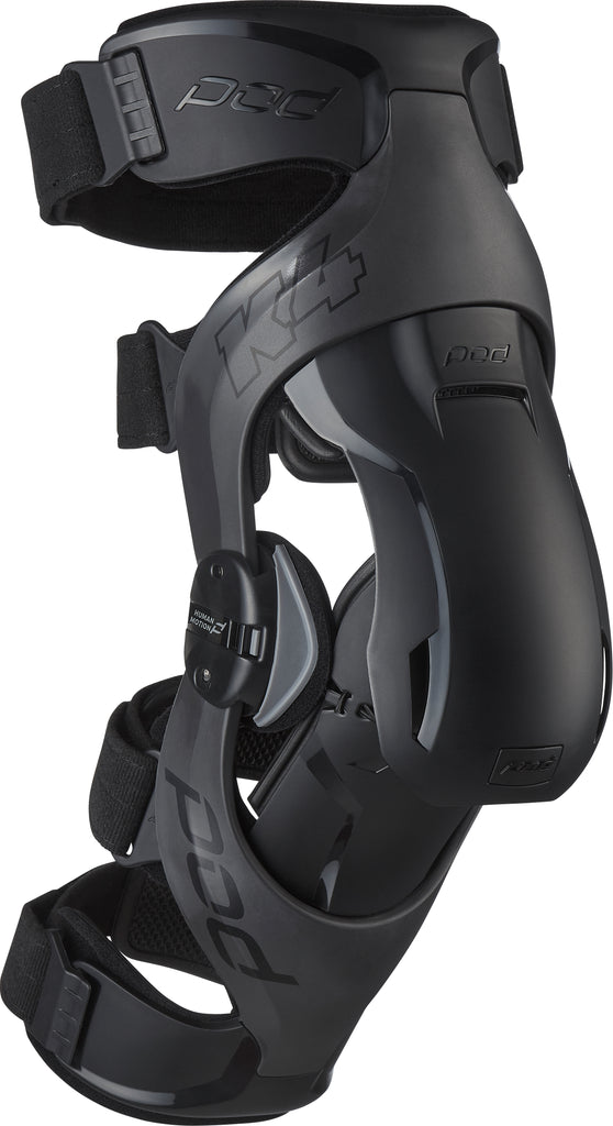 K4 V2.0 Knee Brace (Pr) Graphite/Black Md/Lg