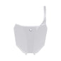 Front Number Plate White