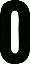 Load image into Gallery viewer, #0 6" Black Extreme Digits 3/Pk