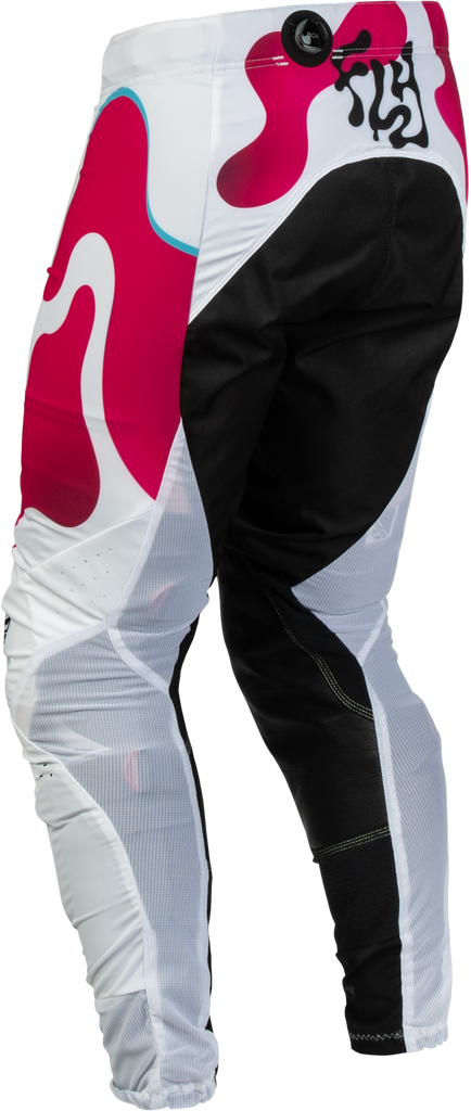 Lite Vibe Pants White/Pink/Blue Sz 38