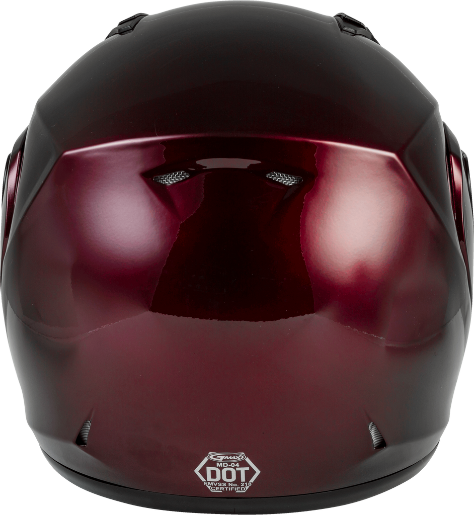 Md 04 Modular Helmet Wine Red Xs