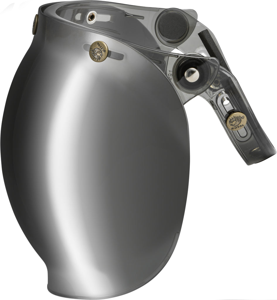 Bubble Shield 3 Snap Flip Up Silver Iridium Universal