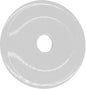 Round Grand Digger Support Plates 48/Pk White