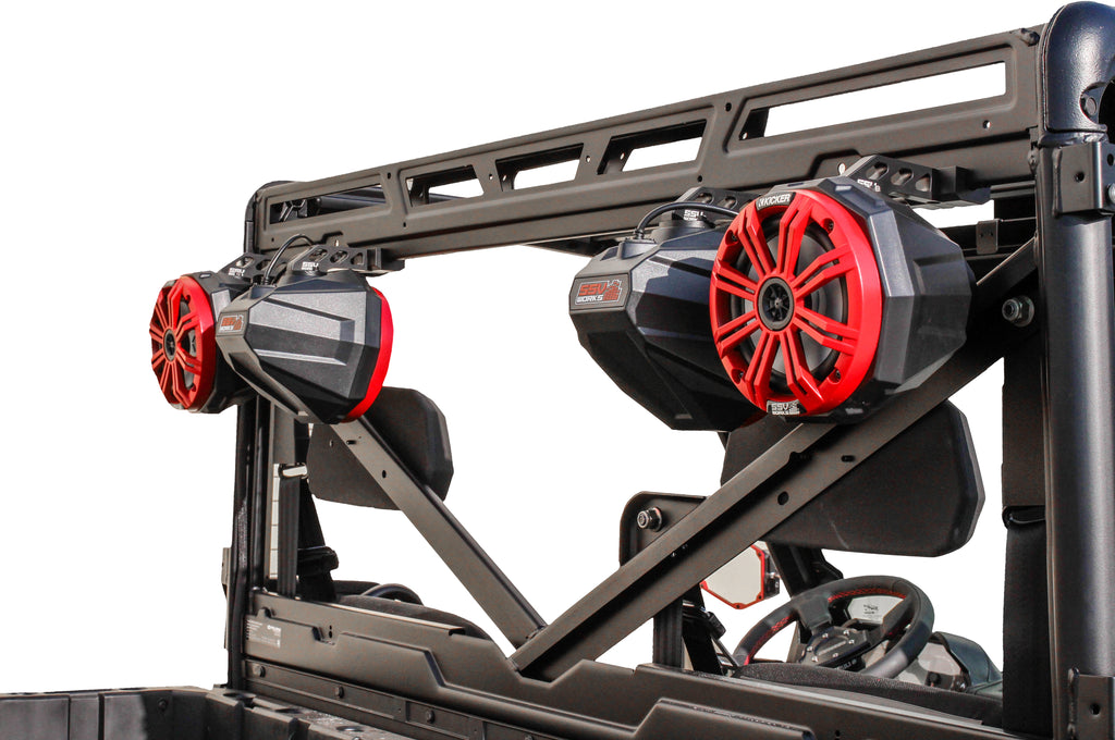 Rear Rail Speaker Pod Pair Pol