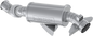 Single Slip On Turbo Back W/ 3