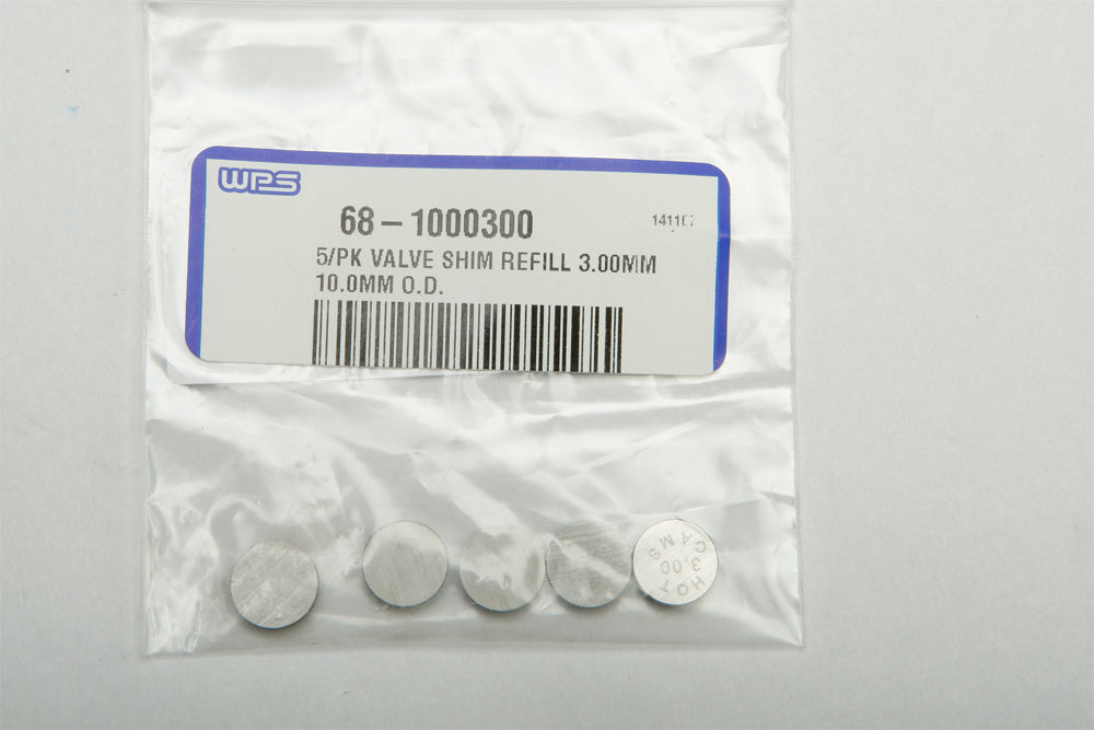 Valve Shims 10.00x3.00mm 5/Pk
