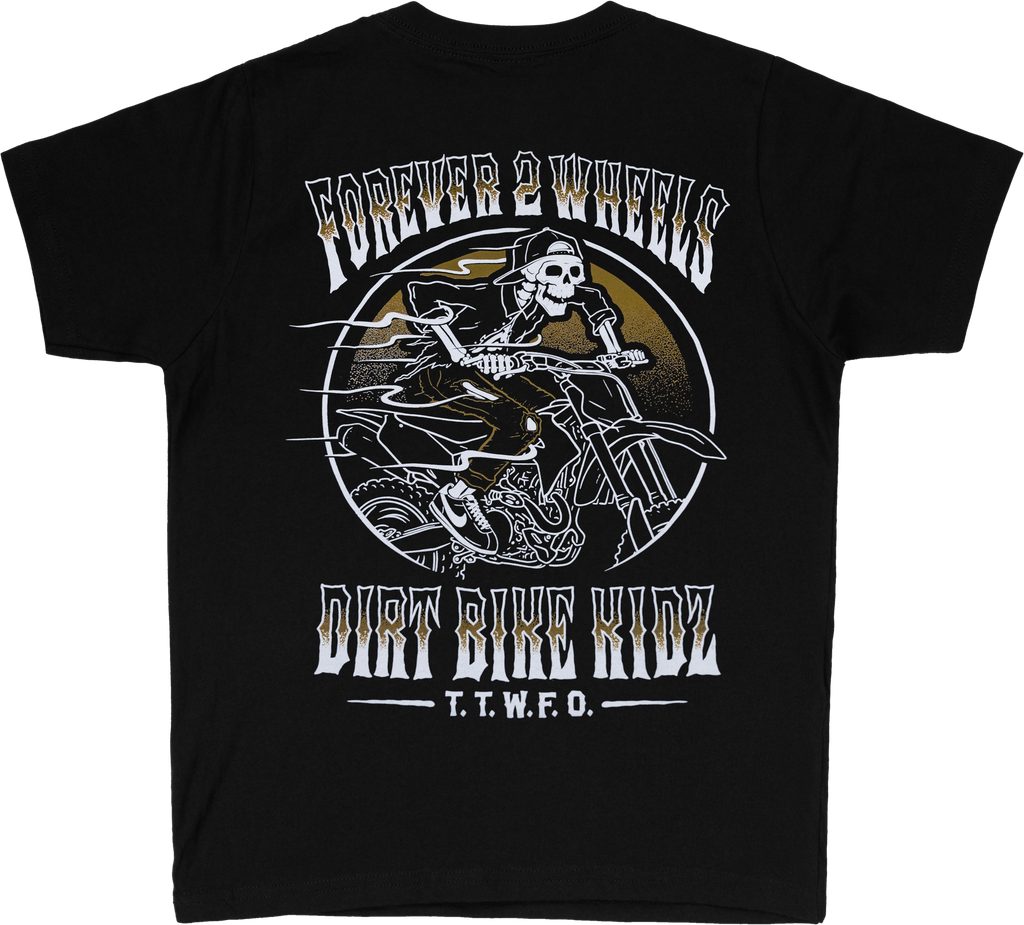 Ghost Rider Youth Tee Black Ym