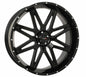 St7 Wheel 24x9 5+4 (0mm) 5/4.5 Gloss Black