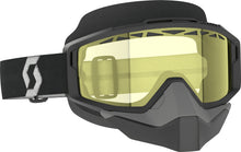 Load image into Gallery viewer, Split Otg Snwcrss Goggle Black/White Yellow Lens
