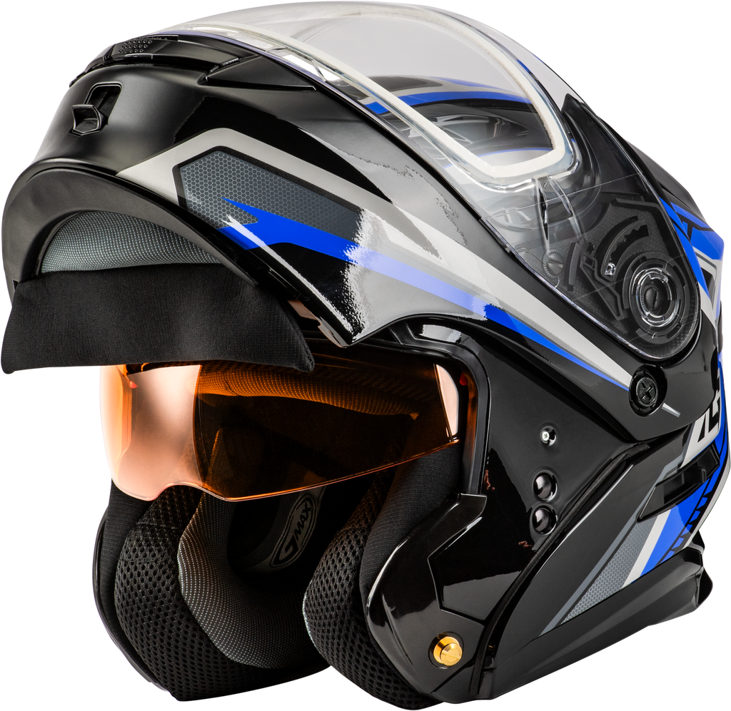 Md 01s Transistor Snow Helmet Blue/Black Xs