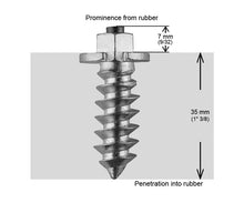 Load image into Gallery viewer, 1 9/16" 40mm Shoulder Studs Qty 1000
