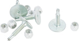 Woodys Grand Master Silver Studs 1.325