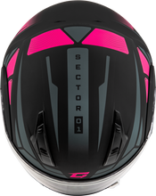 Load image into Gallery viewer, Md 04s Sector Snow Helmet W/ Elec Shield Matte Black/Pink M