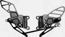 Load image into Gallery viewer, Rear Set Complete Blk Kaw