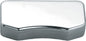 Hiddn Hrdwre Top Clamp Smooth Chrome