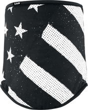 Load image into Gallery viewer, Sportflex Neck Gaiter Black &amp; White Flag