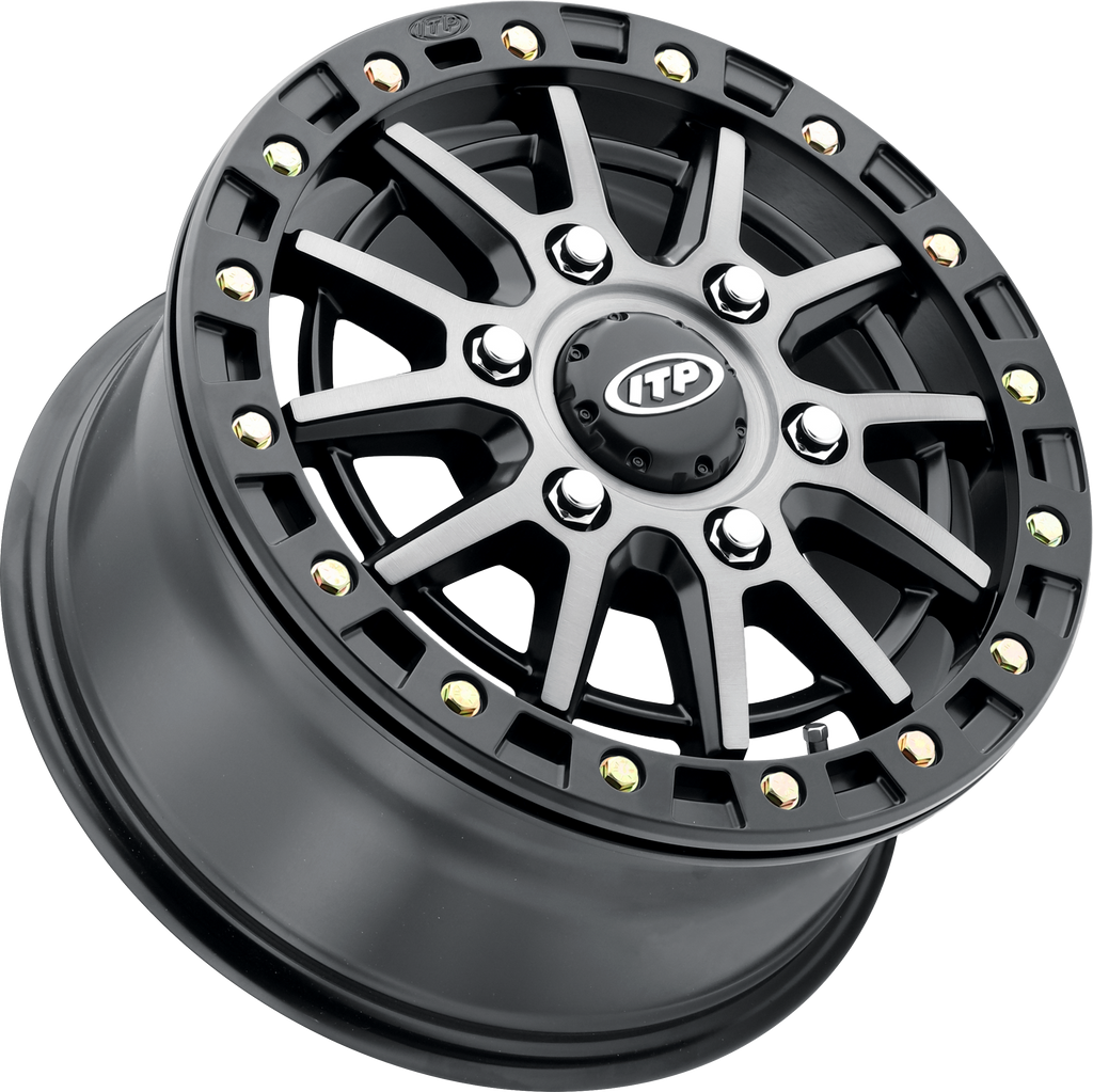 Sd10 Grey / Blk Ring 16x7 6/5.5 6+1