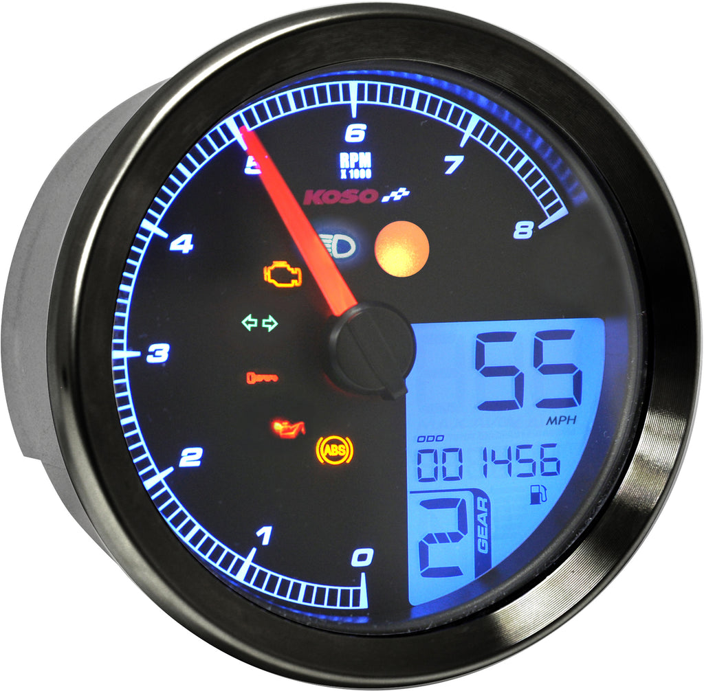 Koso Tnt B Gauge Black Yam Bolt