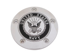 Load image into Gallery viewer, Tc Timer Cover Navy Chrome