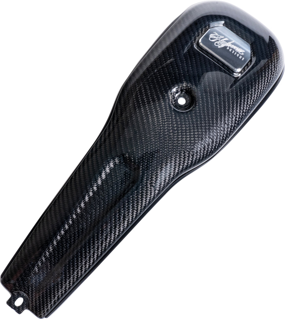 Carbon Fiber Dash Low Rider St  Billet Logo