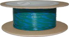 Load image into Gallery viewer, 100' Spool 20 Gauge Wire (Green/Blue Stripe)