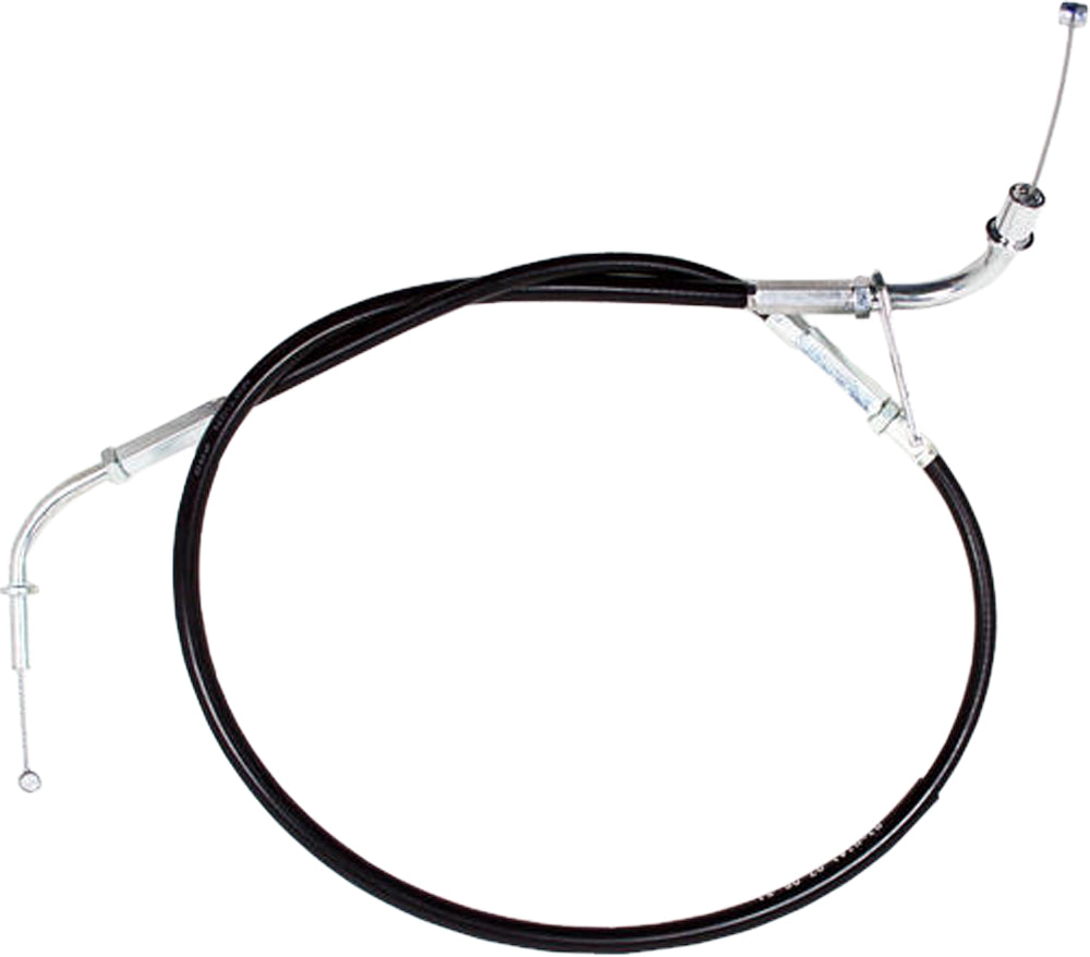 Black Vinyl Throttle Pull Cable