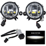 Pathfinder Led Fog Light Kit Chrome Clear Lens Hon 226-0225CR