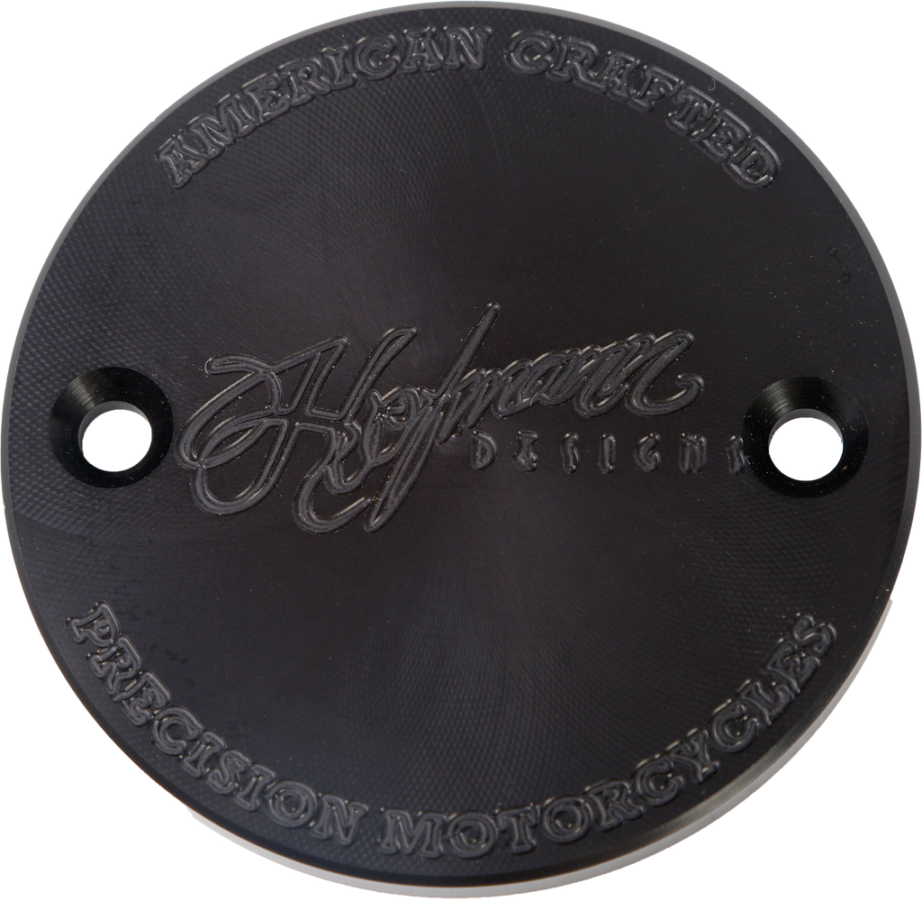 H/D Billet Timer Cover Black M8
