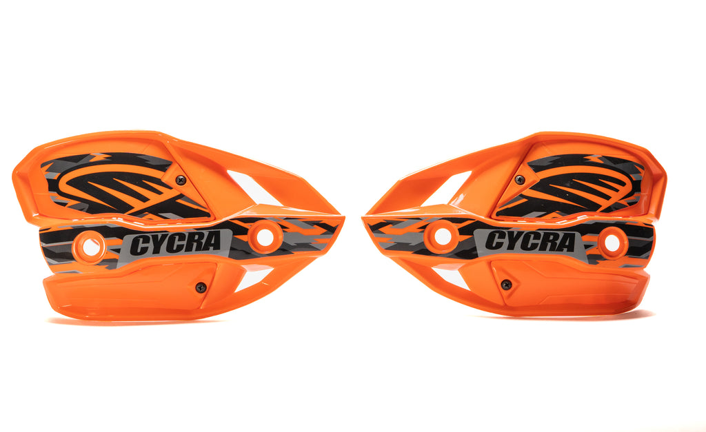 Ultra Handshields W/Covers Orange