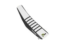 Load image into Gallery viewer, Seat Cover Black/White Black Ribs Kx450