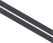 Load image into Gallery viewer, Wear Bar Wing Kit V Plow (2pc)