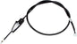 Black Vinyl Front Brake Cable