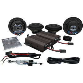 WILD BOAR 600 WATT STEREO PACKAGE 14-24 HARLEY BAGGERS - The Speed Shop Canada