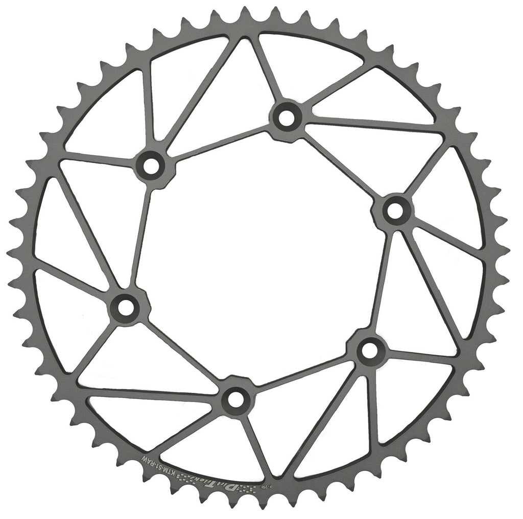 Rear  Sprocket  Chromoly 52t 520 Raw Hon