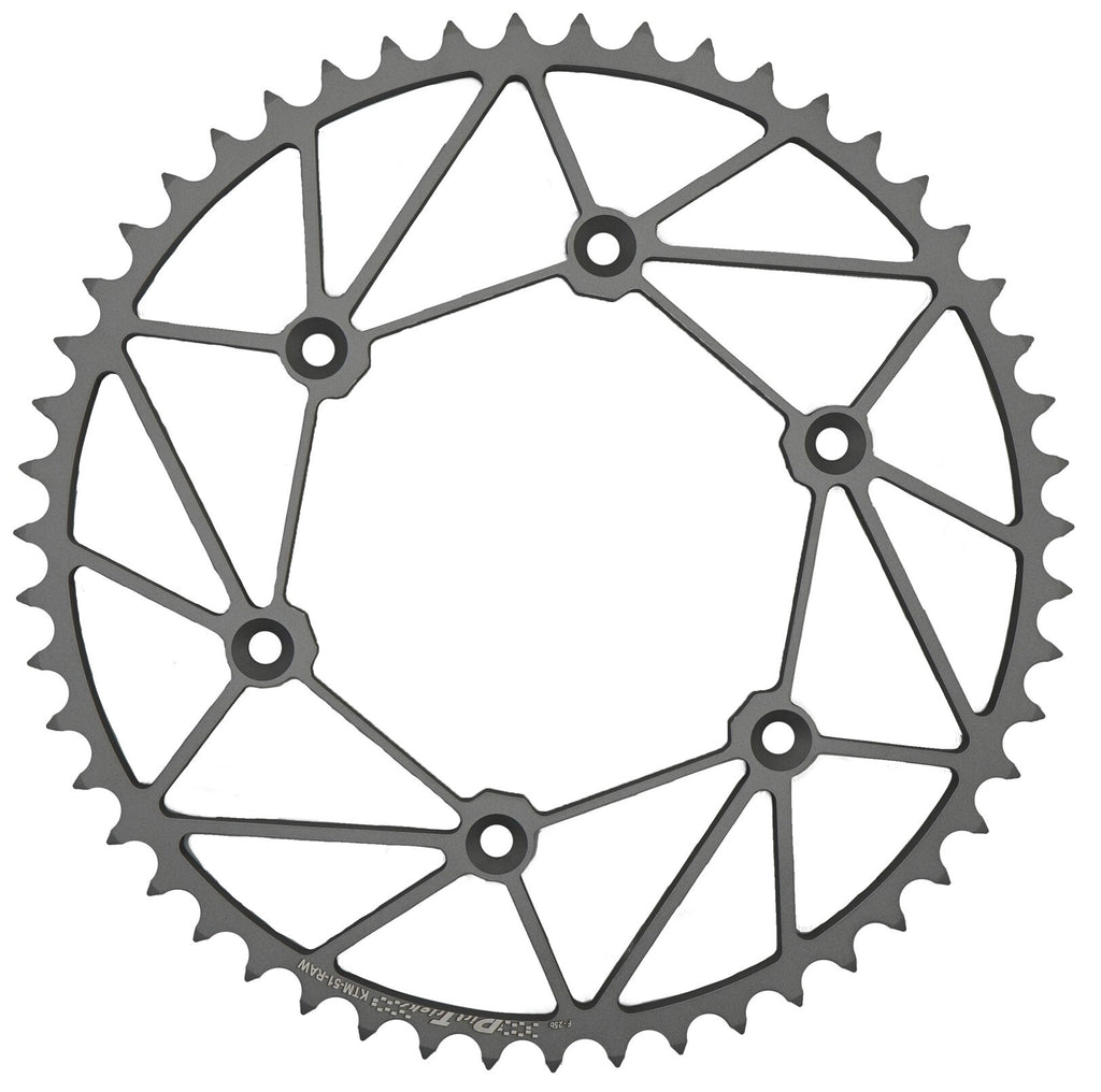 Rear Sprocket Chromoly Stl/Zir 51t 520 Chromatic Ktm/Husq