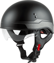 Load image into Gallery viewer, Hh 65 Half Helmet Source Naked Matte Black/Silver Md
