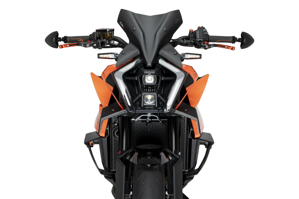 Downforce Front Spoiler Matt Black Ktm