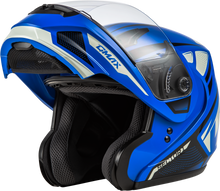 Load image into Gallery viewer, Md 04 Sector Helmet Blue/Black Xl